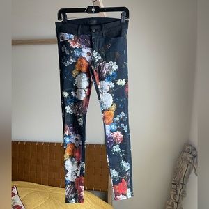 Koral Vanitas Waxed Skinny Jeans